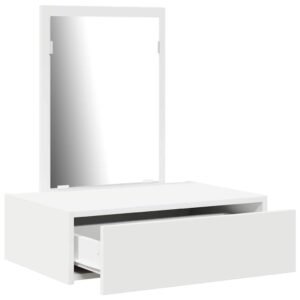 Dressing Table White 60 x 40 x 70 cm Engineered Wood