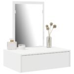 Dressing Table White 60 x 40 x 70 cm Engineered Wood
