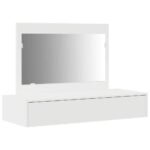 Dressing Table White 100 x 40 x 70 cm Engineered Wood