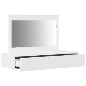 Dressing Table White 100 x 40 x 70 cm Engineered Wood