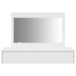 Dressing Table White 100 x 40 x 70 cm Engineered Wood