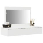 Dressing Table White 100 x 40 x 70 cm Engineered Wood