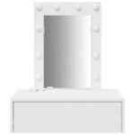 Dressing Table White 60 x 40 x 70 cm Engineered Wood