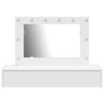Dressing Table White 100 x 40 x 70 cm Engineered Wood