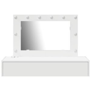 Dressing Table White 100 x 40 x 70 cm Engineered Wood