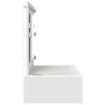 Dressing Table White 100 x 40 x 70 cm Engineered Wood