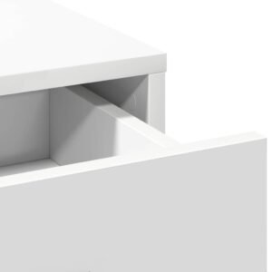 Dressing Table White 78.5 x 41 x 135 cm Engineered wood
