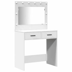 Dressing Table White 78.5 x 41 x 135 cm Engineered wood