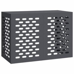 Air Conditioner Cover Anthracite 100 x 50 x 70 cm Steel