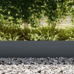Lawn Edging 20 pcs Anthracite 100 x 0.05 x 30 cm
