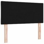 Headboard Black 100 cm Velvet