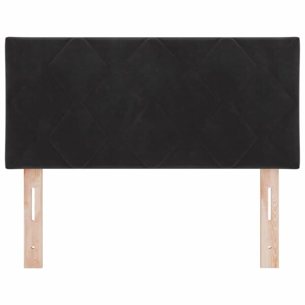 Headboard Black 100 cm Velvet