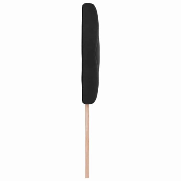 Headboard Black 100 cm Velvet