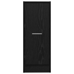 Apothecary Cabinet Black oak 30 x 41 x 77.5 cm Engineered wood