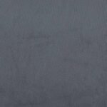 Dining Chairs with Wheels 2 pcs Dark grey 58 x 67 x 97 cm