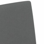 Dining Chairs 2 pcs Dark grey 57 x 67 x 95 cm Fabric