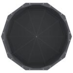 Planter Anthracite 60 x 60 x 50 cm Steel