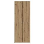 Highboard 2 pcs Artisan Oak 70 x 42,5 x 185 cm