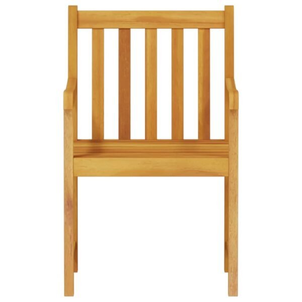 Garden Dining Set 7 pcs Brown Solid Acacia Wood