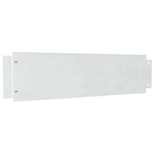Lawn Edgings 5 pcs Silver 100 x 25 x 0,07 cm Galvanised Steel