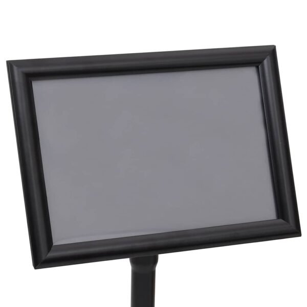 Poster Stands 2 pcs Black 45 x 32.7 x 108 cm Aluminium