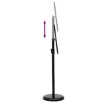 Poster Stands 2 pcs Black 45 x 32.7 x 108 cm Aluminium