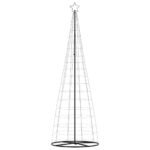 LED Christmas Tree Warm White 100.5 x 100.5 x 304 cm Iron