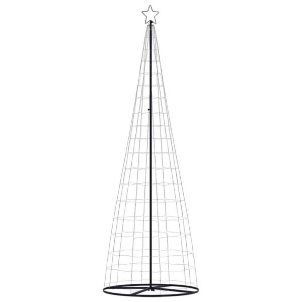 LED Christmas Tree Cool White 100.5 x 100.5 x 304 cm Iron