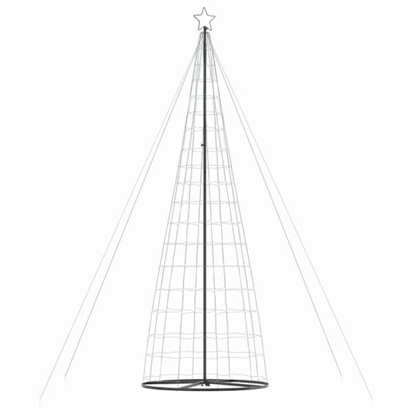 LED Christmas Tree Warm White 160 x 160 x 503 cm Iron