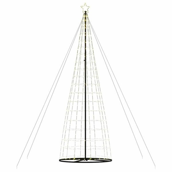 LED Christmas Tree Warm White 160 x 160 x 503 cm Iron