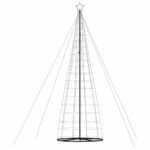 LED Christmas Tree Warm White 160 x 160 x 503 cm Iron