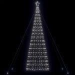 LED Christmas Tree Cool White 160 x 160 x 503 cm Iron