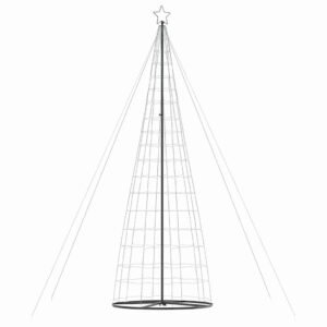LED Christmas Tree Cool White 160 x 160 x 503 cm Iron