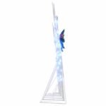 LED Reindeers 5 pcs White Fabric