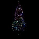 Christmas Tree Green 60 x 60 x 123 cm Plastic
