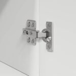 Bathroom Cabinet Set with Drawer TULUM White 37 x 31,5 x 82 cm
