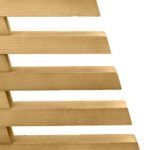Wooden Christmas Tree with Stand Brown 90 cm Solid pine wood