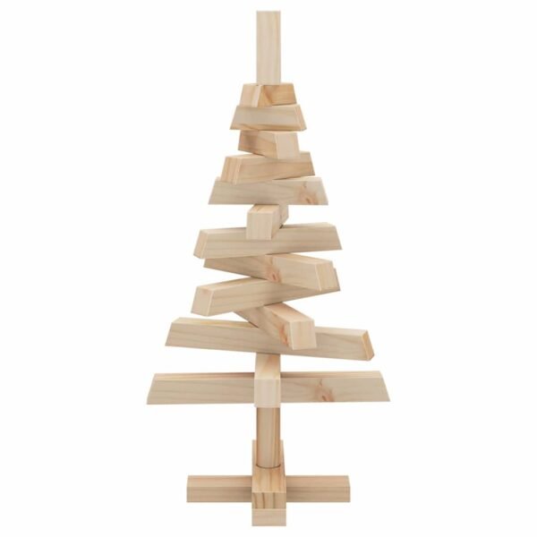 Christmas Trees with Stand Natural 60 cm Solid pine wood