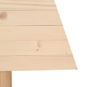 Christmas Trees with Stand Natural 90 cm Solid pine wood
