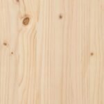 Christmas Trees with Stand Natural 90 cm Solid pine wood