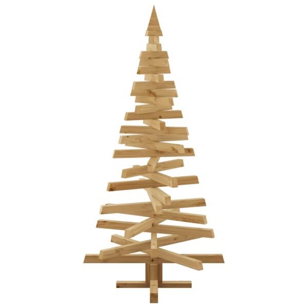 Christmas Trees with Stand Brown 150 cm Solid pine wood