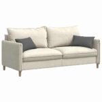Sofa Pillows 2 pcs Dark Grey 50 x 30 cm Fabric