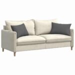 Sofa Pillows 2 pcs Dark Grey 60 x 40 cm Fabric