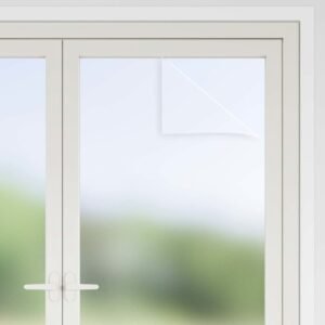 Self-adhesive Window Film Frosted Grey 90 x 1000 cm PVC