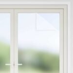 Self-adhesive Window Film Frosted White 90 x 500 cm PVC