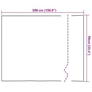 Self-adhesive Window Film Frosted White 90 x 500 cm PVC