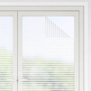 Self-adhesive Window Film Frosted stripes 90 x 1000 cm PVC