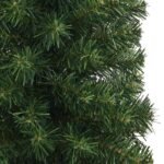 Artificial Christmas Tree with 300 LEDs with Stand Green 240 cm