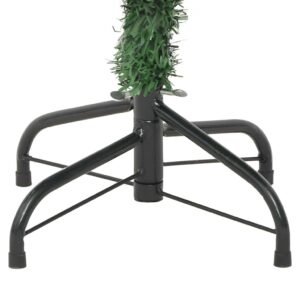 Christmas Tree with 300 LEDs with Stand Green 180 cm PVC