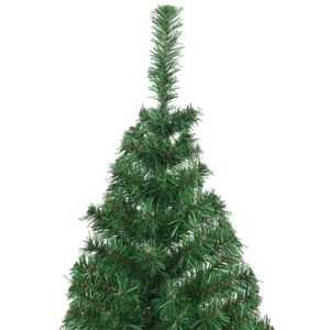 Artificial Christmas Tree Green 180 cm PVC, Steel and Plastic
